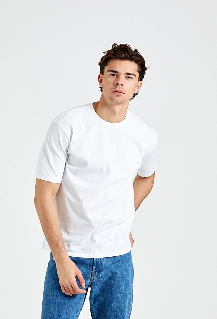 Drakes Hiking Tee Solid White